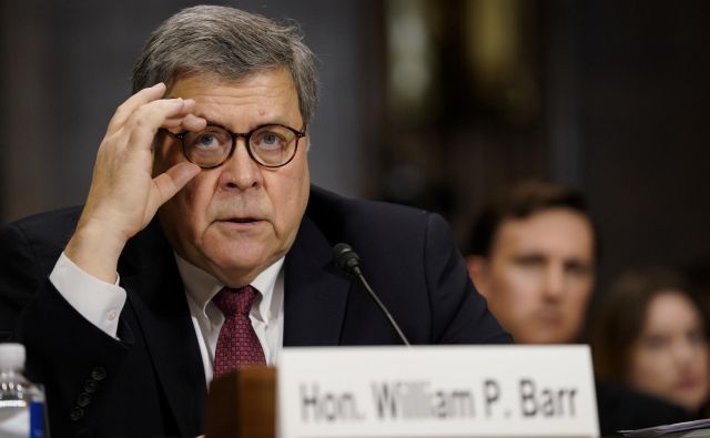 Rusko vpletanje brez vsakega dvoma potrjuje tudi William Barr. FOTO: Aaron P. Bernstein/Reuters