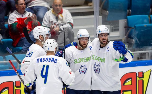 Slovenska reprezentanca se je v Kazahstanu veselila dveh zmag. Foto Matic Klanšek Velej/Sportida