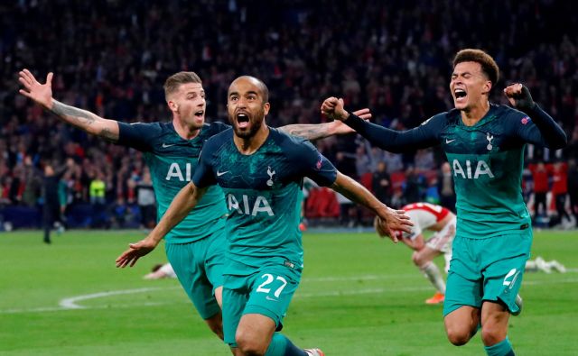 Lucas Moura je bil junak velike zmage Tottenhama. FOTO: Reuters