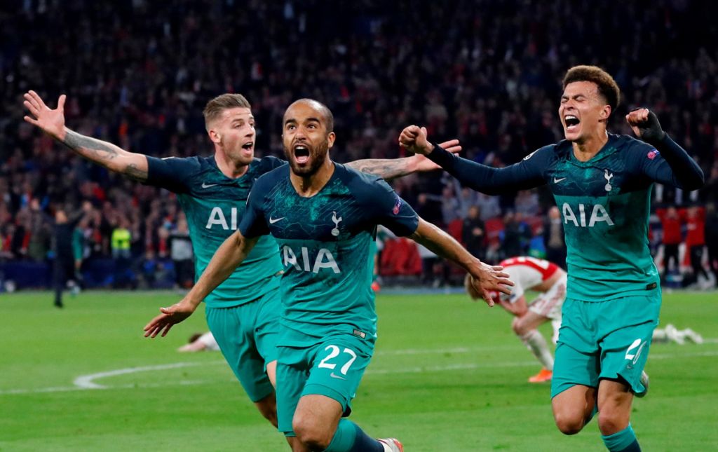 FOTO:Lucas Moura s »hat-trickom« popeljal Tottenham v nebesa (VIDEO)