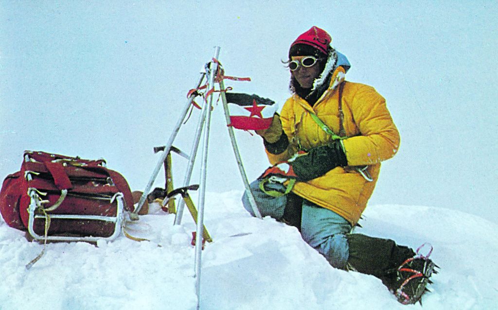 FOTO:V enem stavku izražen ves smisel alpinizma