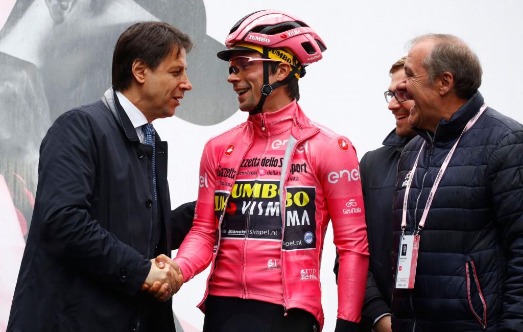 FOTO:Konec za Dumoulina, Rogličeva rožnata majica na varnem (VIDEO)