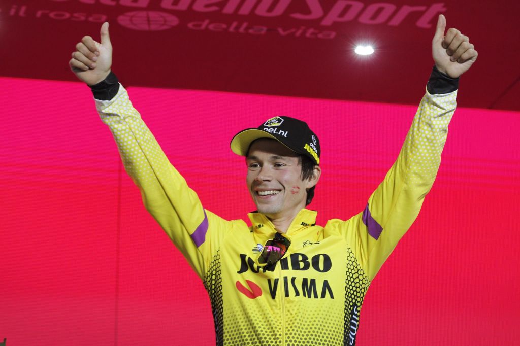 FOTO:Primož Roglič pred uro resnice ničesar ni prepustil naključjem (VIDEO)