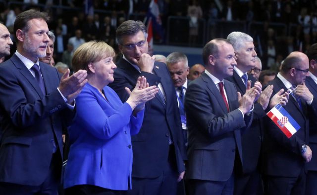 Nekateri analitiki vidijo Andreja Plenkovića, ki ima podobne poglede na EU kot Angela Merkel, kot enega izmed prihodnjih visokih bruseljskih funkcionarjev. Foto: Damjan Tadić/Cropix