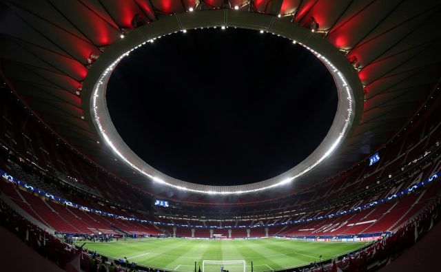 Wanda Metropolitano – prizorišče finala lige prvakov. Madrid bo petič gostil najpomembnejšo klubsko tekmo na svetu. FOTO: Reuters