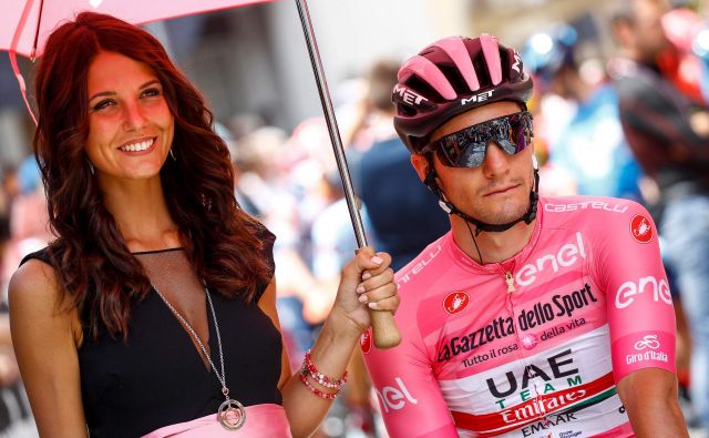 Jan Polanc pri 27. letih že sedmo leto dirka v svetovni seriji, vse sezone je preživel kot član Lampreja in njegovega naslednika UAE Emirates. Foto AFP