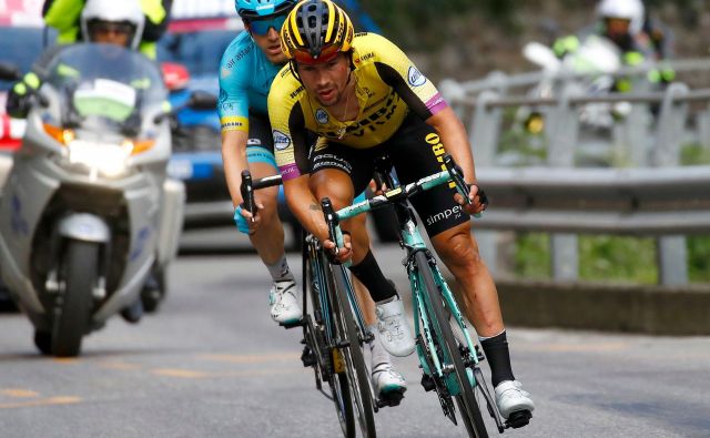 Primož Roglič pravi, da so težave iz 15. etape Gira že za njim. FOTO: Luk Benies/AFP