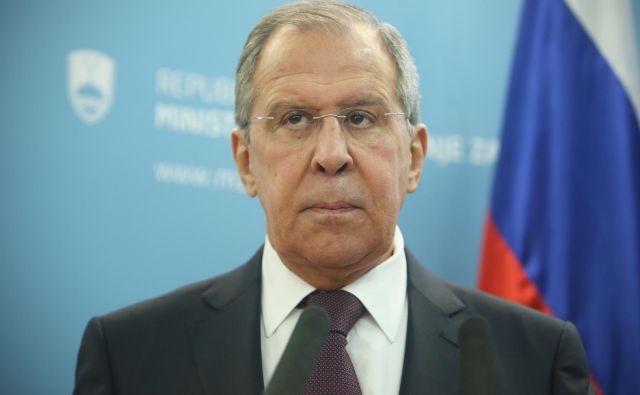 Ruski zunanji minister Sergej Lavrov je Slovenijo nazadnje obiskal februarja lani. FOTO: Jure Eržen/Delo