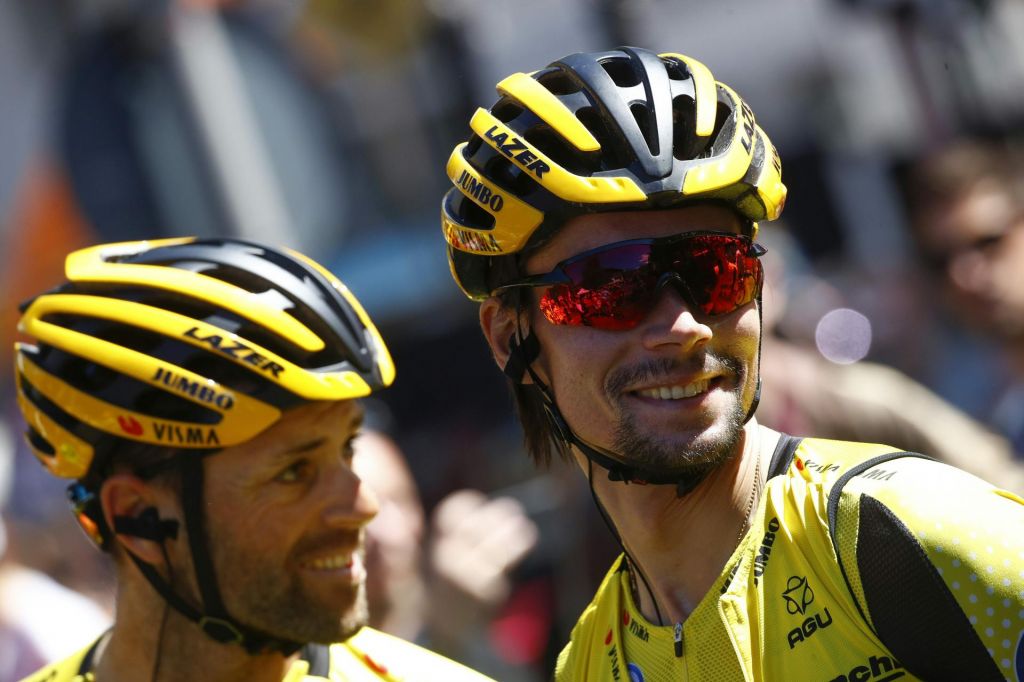 FOTO:Roglič se ne vdaja, a pred zadnjimi bitkami je miren le Carapaz