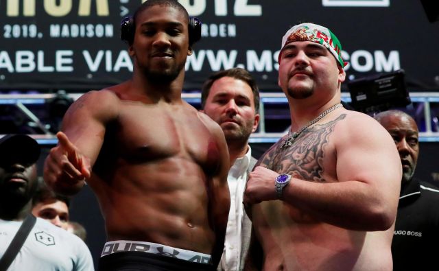 Andy Ruiz (desno) opozarja, naj ga Anthony Joshua nikar ne podcenjuje. FOTO: Reuters