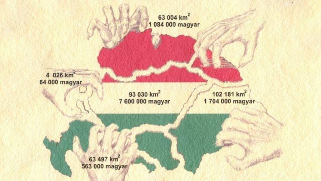 FOTO:Več poslancev ostrih do iredentističih zemljevidov, v SDS velike Madžarske ne komentirajo