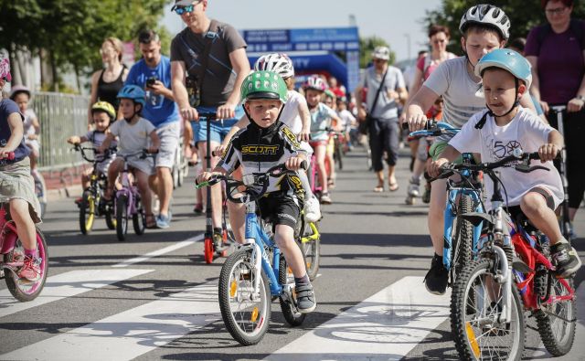 Maraton Franja, družinsko - šolski maraton. FOTO: Uroš Hočevar