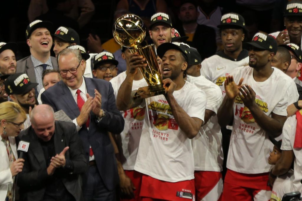 FOTO:Toronto v Oaklandu slavi prvi naslov prvakov lige NBA