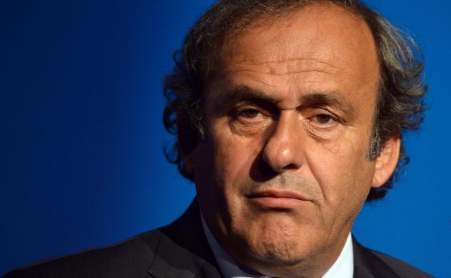 Platini je leta 2007 postal prvi nekdanji igralec, ki je bil izvoljen na mesto predsednika Uefe. FOTO: Alberto Pizzoli/AFP