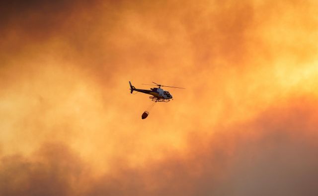 Požar pri Toledu. FOTO: Reuters