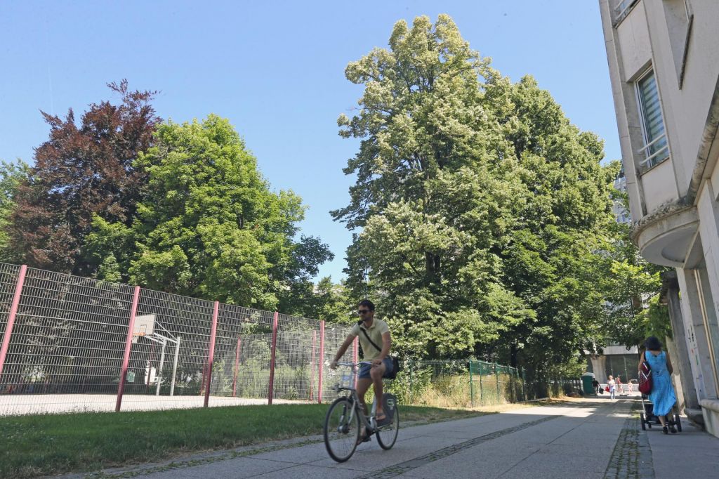 Stanovanjska vila namesto zelenega parka v središču Ljubljane