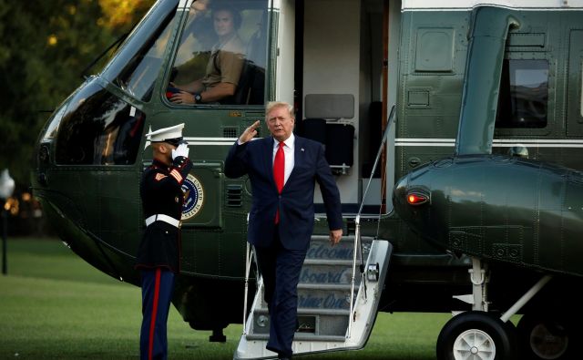 Donald Trump razdvaja tudi ob praznovanju dneva neodvisnosti. Foto: Reuters