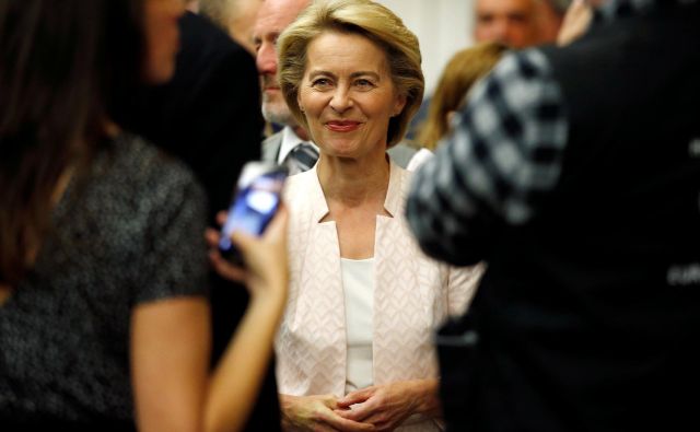 Zaradi kandidature Ursule von der Leyen v nemški veliki koaliciji vre. SPD grozi z odhodom. Foto: Reuters