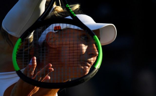 Ko je Polona Hercog pred tednom dni videla žreb, ji je bil všeč, vedela je, da lahko doseže odmeven rezultat. FOTO: Reuters