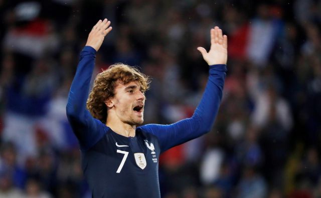 Antoine Griezmann bo po novem igral v majici Barcelone. FOTO: Reuters