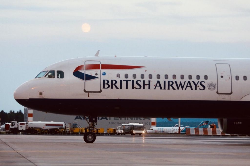 British Airways iz Heathrowa priletel na ljubljansko letališče