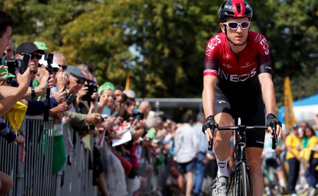 Geraint Thomas bi si težko želel boljših prvih 10 dni Toura.<br />
FOTO: Reuters