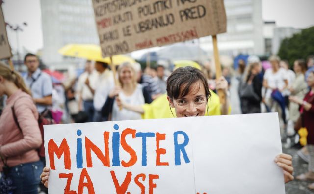 Starši, ki imajo otroke v zasebnih šolah, so zadovoljni, da zakon ni dobil podpore. FOTO: Uroš Hočevar/Delo