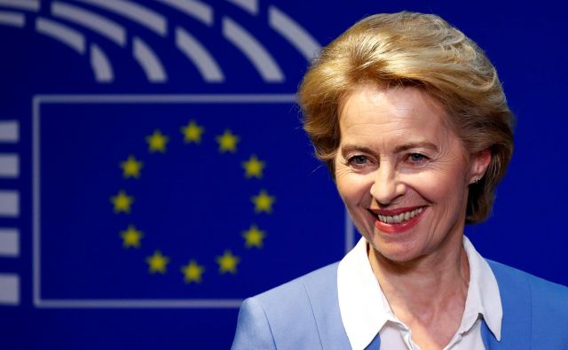 Evropsko komisijo bo vodila Ursula von der Leyen. Foto Reuters