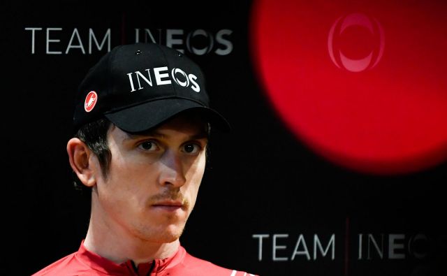 Geraint Thomas je tudi po mnenju Bradleya Wigginsa še vedno prvi favorit za končno zmago. Foto AFP