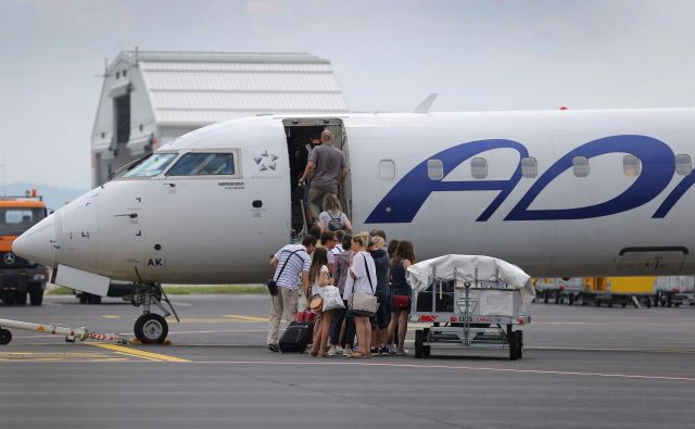 Tako Adria kot Mesa Airlines nista komentirali potencialnih transakcij. FOTO: Leon Vidic