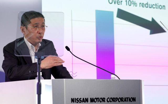 Nissanov prvi mož Hiroto Saikawa napoveduje ostro prestrukturiranje podjetja.<br />
FOTO: Reuters