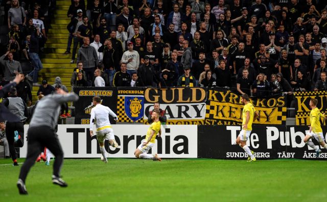 Alexandru Cretu je v 117. minuti tekme popeljal Maribor v 3. kolo kvalifikacij za ligo prvakov. FOTO: Reuters
