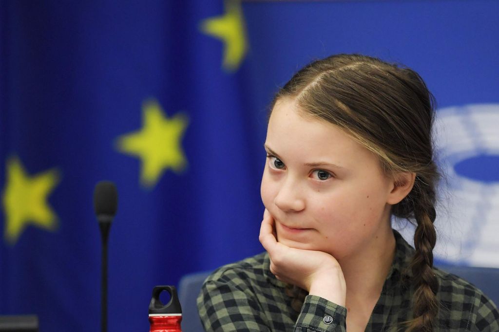 FOTO:Greta Thunberg v družbi monaškega jet seta