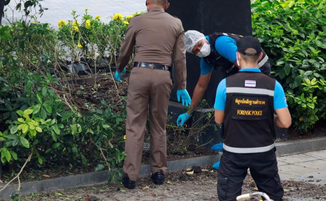 Eksploziji sta povzročili precejšnje vznemirjenje, saj Bangkok gosti zasedanje zunanjih ministrov Zveze držav Jugovzhodne Azije. FOTO: Reuters