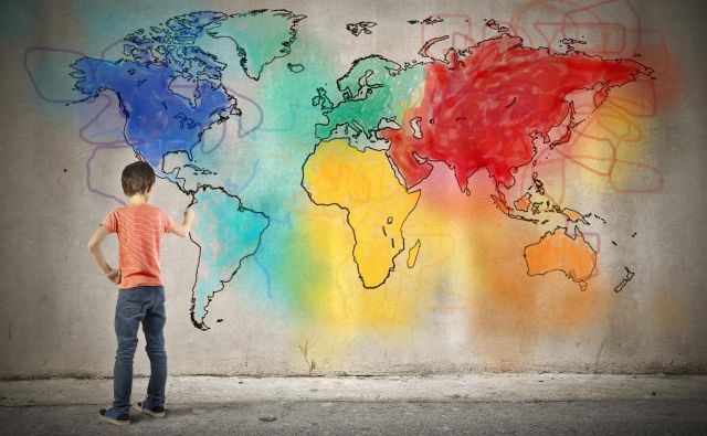 Barvanje zemljevidov se na prvi pogled zdi naloga za otroke, a matematiki se z njo ukvarjajo že desetletja. Foto Shutterstock
