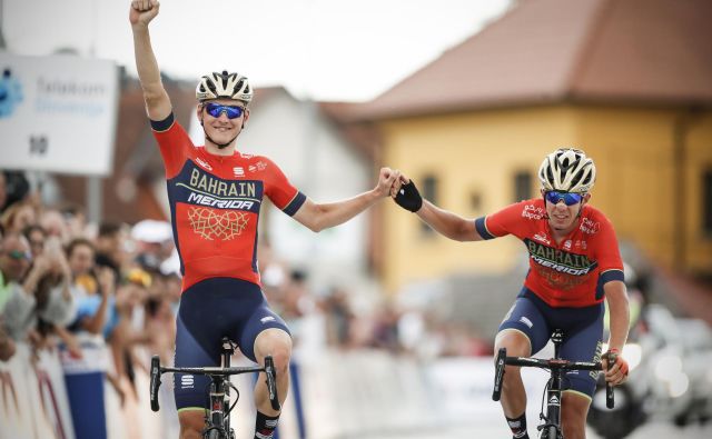 Matej Mohorič (Bahrain Merida) je zaokrožil odličen teden slovenskih kolesarjev na dirki po Poljski. FOTO: Uroš Hočevar