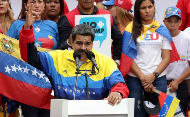 Venezuelski predsednik Nicolás Maduro. FOTO: Manaure Quintero/Reuters