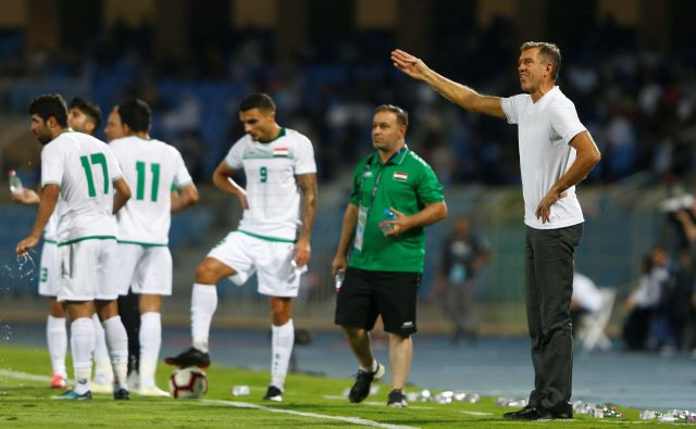 Če ne bo večjiega preobrata, je Srečko Katranec svojo misijo v vlogi selektorja Iraka že zaključil. FOTO: Reuters