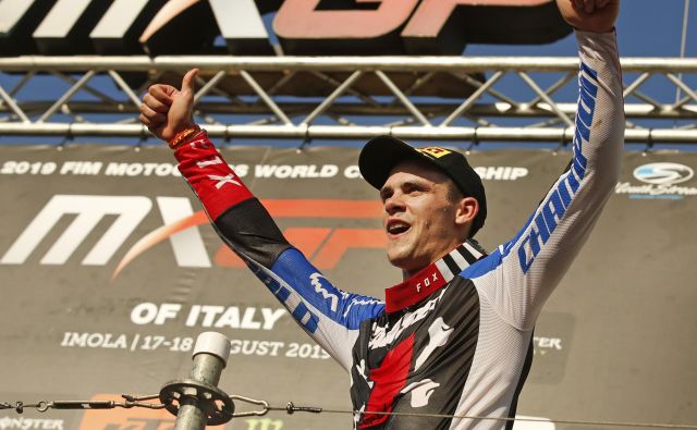 Tim Gajser je postal svetovni prvak v razredu MXGP. FOTO: Matej Družnik