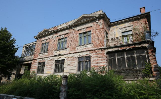 »Po eni strani sem zelo vesela, da bo hiša spet lepa, po drugi strani pa me skrbijo posledice te rekonstrukcije za okolico.« Foto Igor Zaplatil