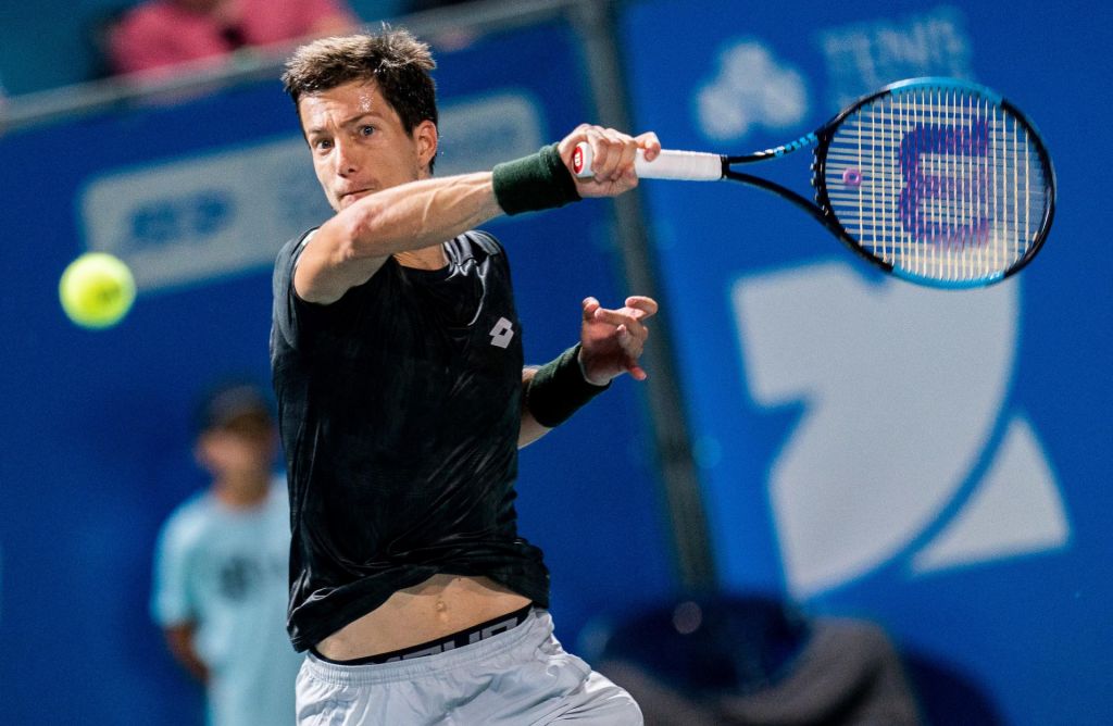 Bedene s portoroško zmago deset mest višje