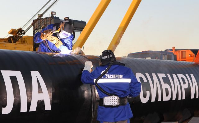 Plinovod Moč Sibirije bo kmalu segel do Kitajske. FOTO: Gazprom