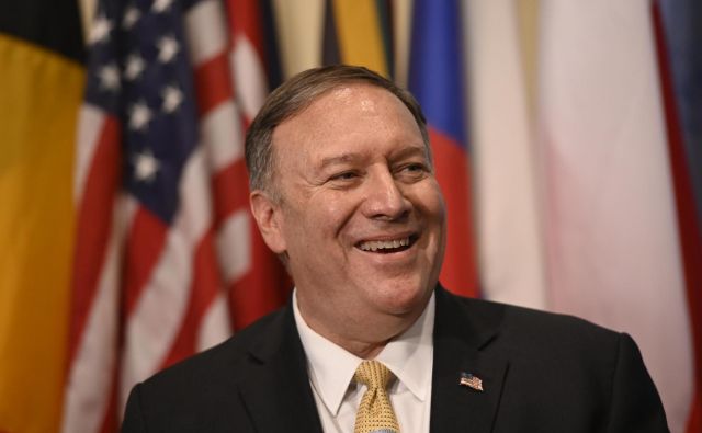 V krajšem telefonskem pogovoru je državni sekretar ZDA Mike Pompeo izrazil pohvalo Danski kot eni od zaveznic ZDA pri reševanju globalnih varnostnih prioritet, poroča BBC. FOTO: Johannes Eisele/Afp