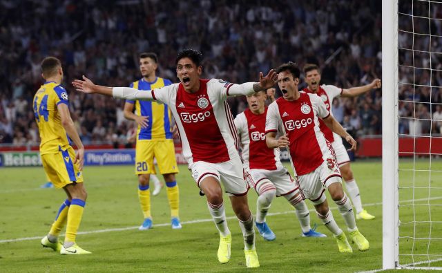 Apoel je na povratni tekmi proti Ajaxu izgubil z 0:2, prva tekma se je končala z 0:0. FOTO: Maurice Van Steen/AFP