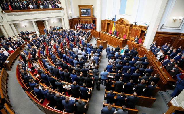 Nova vrhovna rada je začela delati po »stahanovsko«. Foto: Reuters