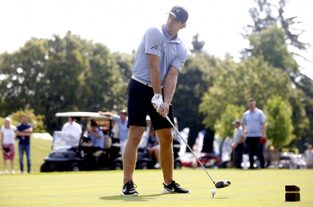 FOTO:Anže Kopitar: dobrodelni golf pred odhodom v ZDA