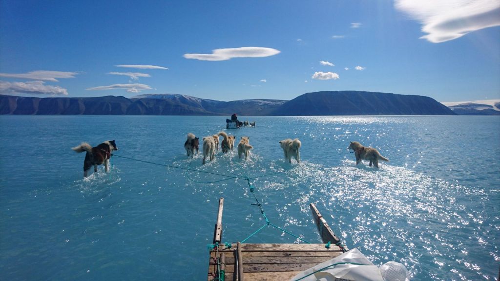 FOTO:Segrevanje ozračja smrtna obsodba za Grenlandijo