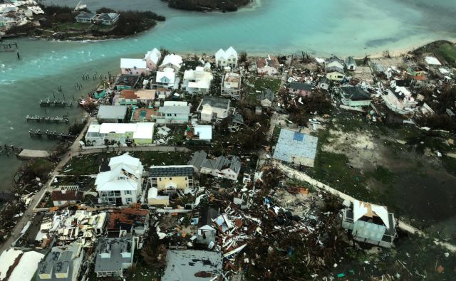 Pogled na otoke Abaco po orkanu. FOTO: Reuters