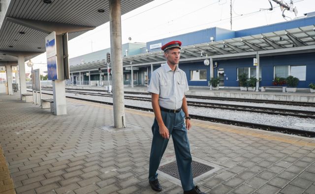 Železniška postaja Dobova FOTO: Uroš Hočevar/Delo