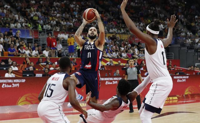 Evan Fournier je bil pretrd oreh za ameriško reprezentanco. FOTO: Reuters